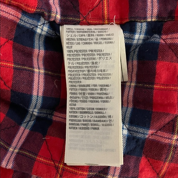 Abercrombie & Fitch Vintage Puffer Vest Hooded Fur Trim Medium Down Filled Y2K - Picture 12 of 16